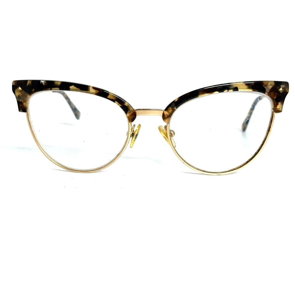 BonLook Moon Gold Flake Cat Eye Eyeglasses Frames 52/18/140‎ Tortoise Gold
